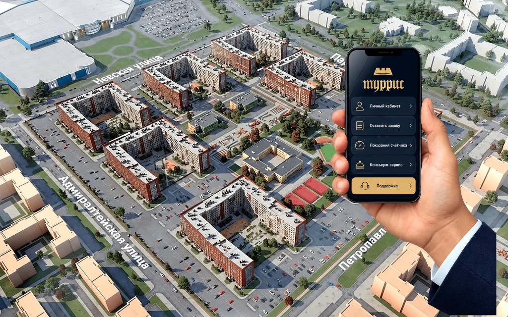 Мобильное приложение для жителей